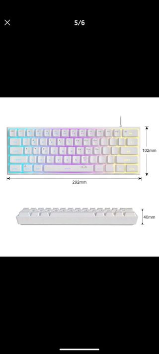 Tastiera Gaming RGB LED Anti-Ghosting