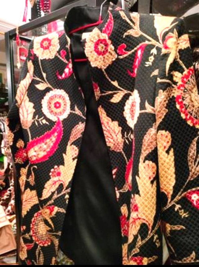 Valentino Boutique giacca fantasia Paisley