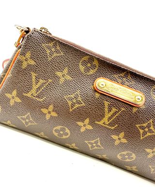 Bolso Louis Vuitton Eva Marrón y Dorado