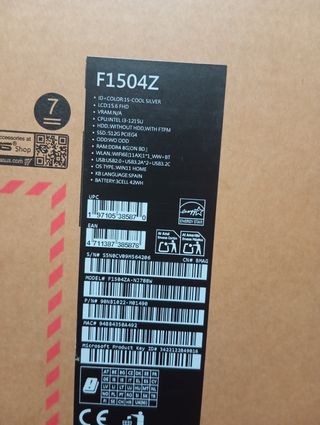 Portátil ASUS Vivobook Plata