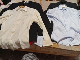 2Traje de boda gris de marca añado camisa emiddio