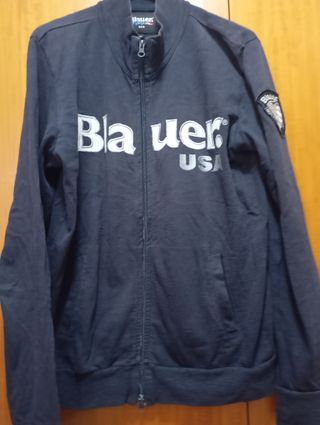Felpa Blauer con zip - Taglia M