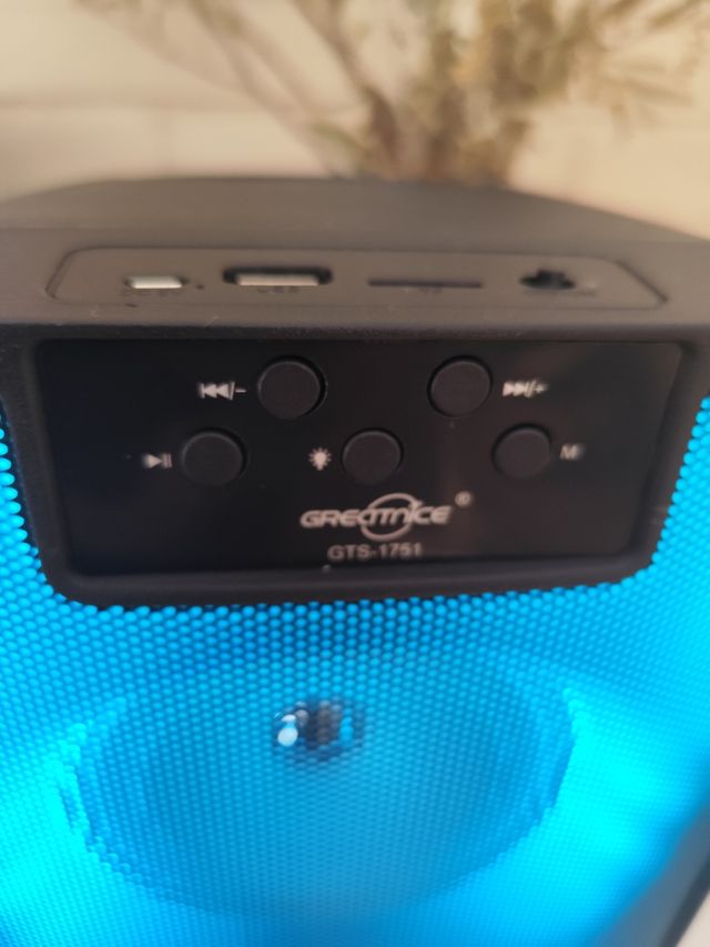 Altavoz tamaño XL 6.5" con Luces RGB