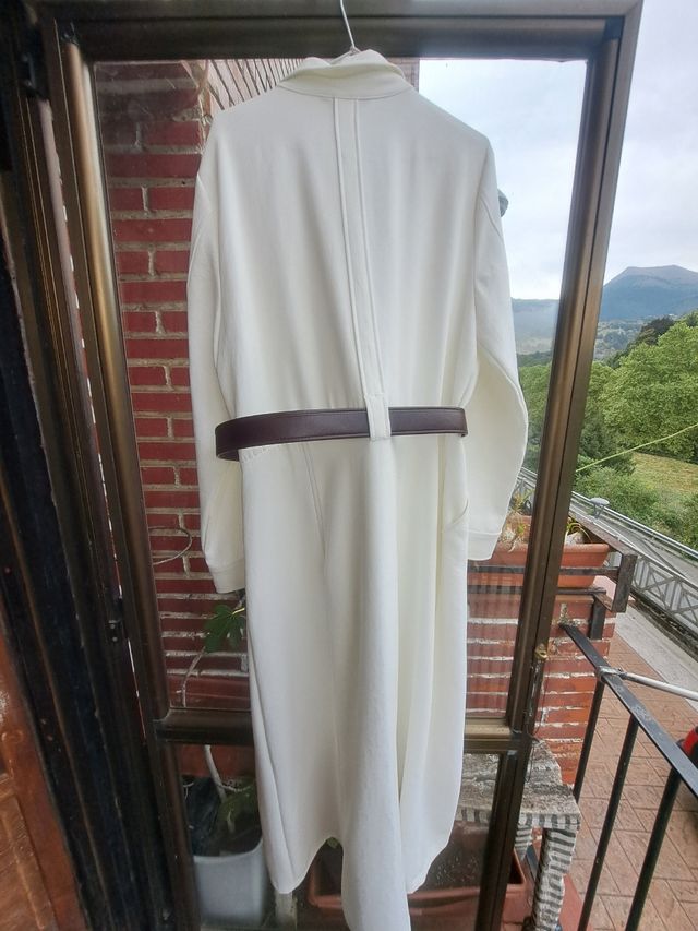 Vestido Zara Blanco Talla XL