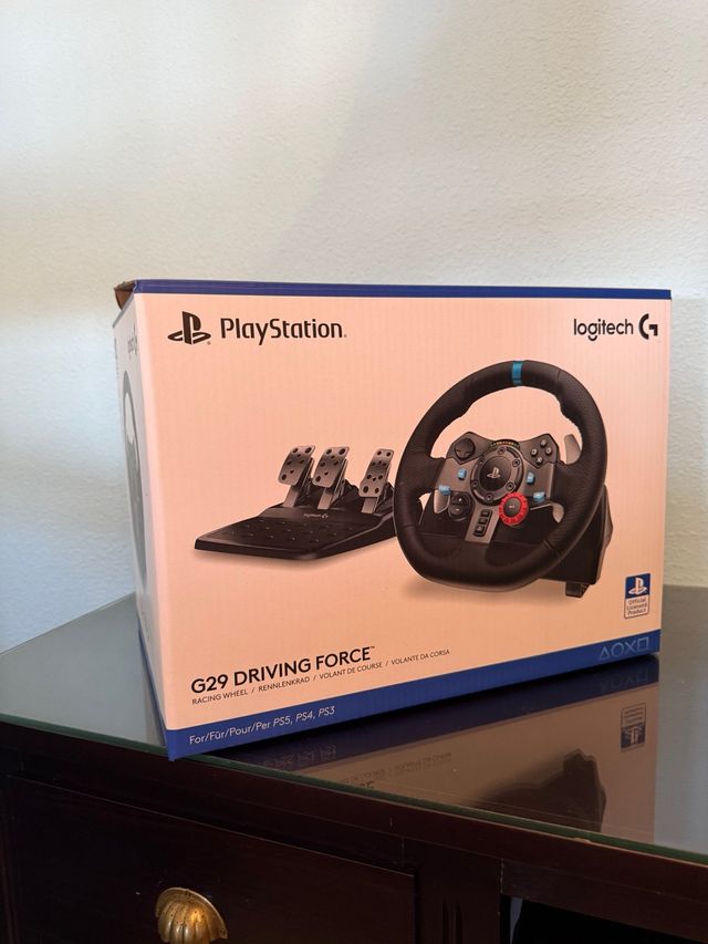 Volante Logitech G29 Driving Force PS4/PS5