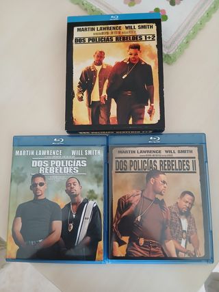 Pack Blu-ray Dos Policías Rebeldes 1+2