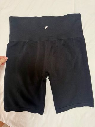 Pantalón ciclista mujer Biker Shorts Negro