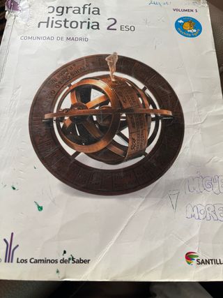 GEOGRAFÍA E HISTORIA 2 ESO SANTILLANA