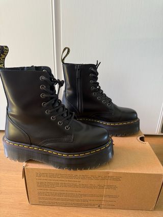 Dr Martens Jadon Botas Negras Talla 39 NUEVAS