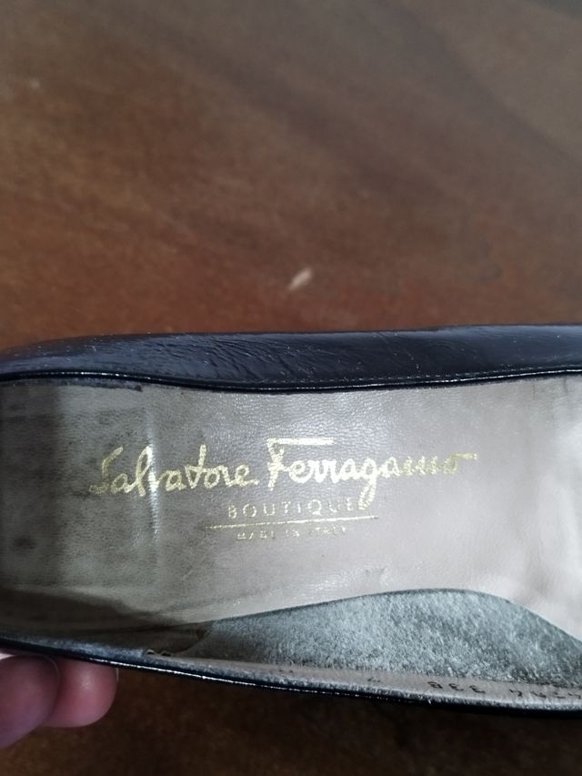 Scarpe décolleté nere Salvatore Ferragamo