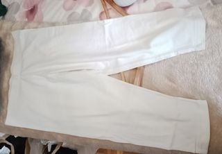 Pantalón mujer blanco