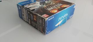 Caja Playstation vita killzone, manuales y juego