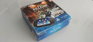 Caja Playstation vita killzone, manuales y juego