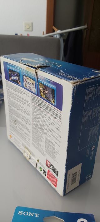 Caja Playstation vita killzone, manuales y juego