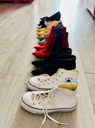 7 pares de Calzado Mujer Talla 38 a 50€ todos 