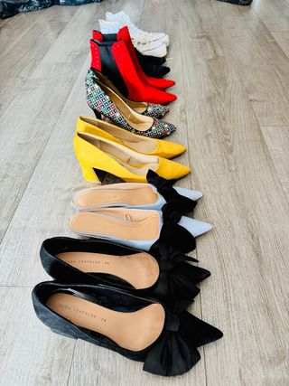 7 pares de Calzado Mujer Talla 38 a 50€ todos 