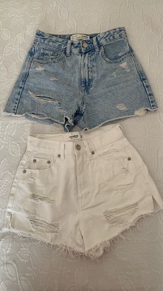 Vaqueros cortos de Pull&Bear/Stradivarius