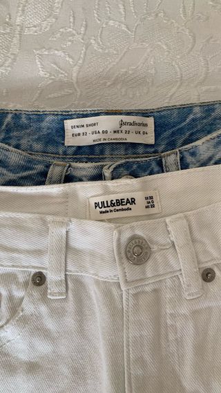 Vaqueros cortos de Pull&Bear/Stradivarius