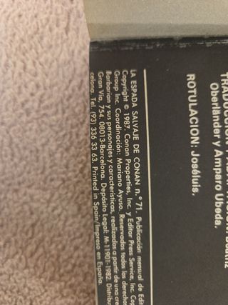 Cómics de LA ESPADA SALVAJE DE CONAN EL BÁRBARO