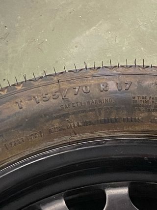 Rueda de Repuesto Mercedes