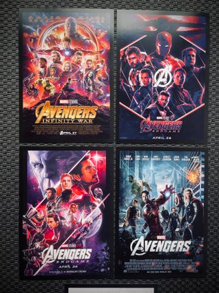 The Avengers filmografia parte 1 locandine hd