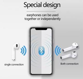 Auriculares Bluetooth Blancos