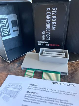 Expansión RAM Atari 65/130 512 KB + ECI