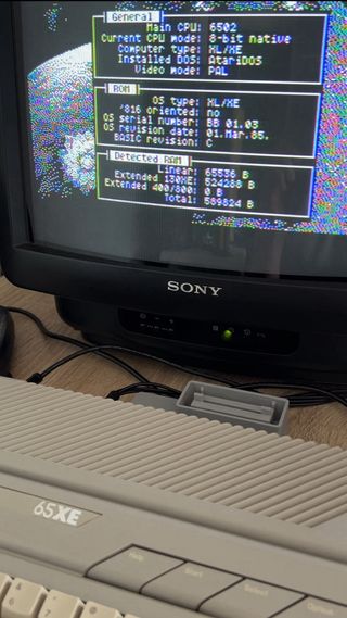 Expansión RAM Atari 65/130 512 KB + ECI