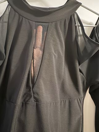 Blusa body nueva con transparencias