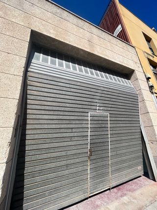 Puerta de hierro para garaje 