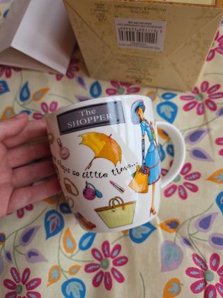 Tazza The Shopper Churchill China Porcellana