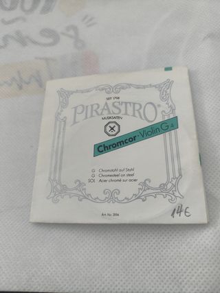 Cuerda Violín Pirastro Chromcor G4