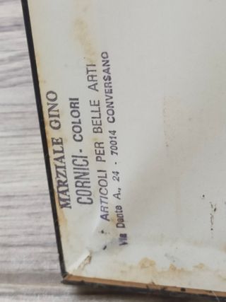 Quadro nudo donna 1987 carta