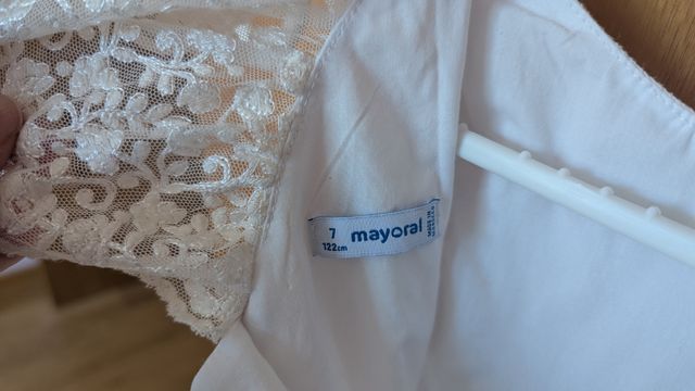Vestido ceremonia niña Mayoral talla 7