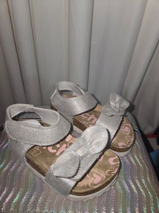 Sandalias niña multicolor