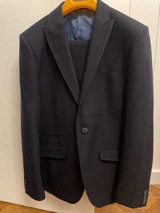 Traje Azul Marino Hombre