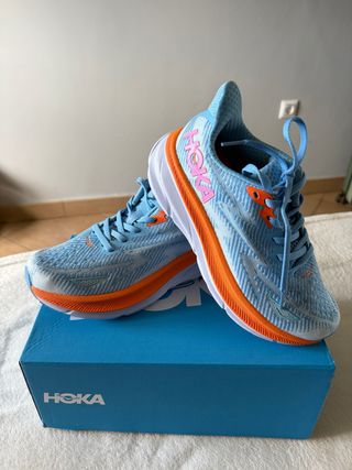 Zapatillas Running Azul/Naranja