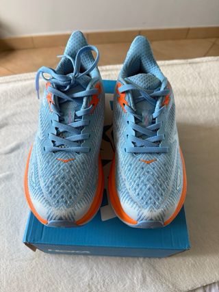 Zapatillas Running Azul/Naranja
