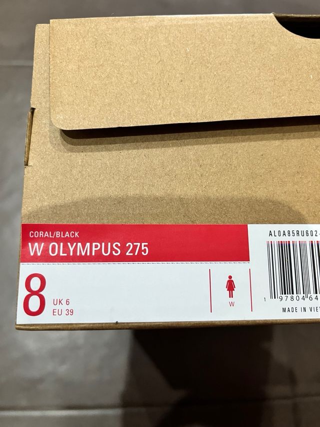 Zapatillas Altra Olympus 275 MATRIX Negras/Rojas