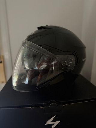 Casco Hebo Talla L Negro