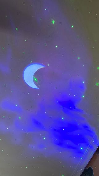 Proyector Negro luces de galaxia
