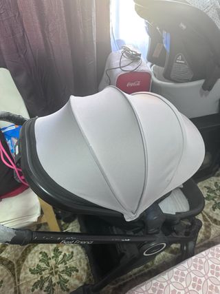 Silla de coche para bebé con funda tres partes