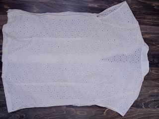 Camisa Rociera Bordada Blanca