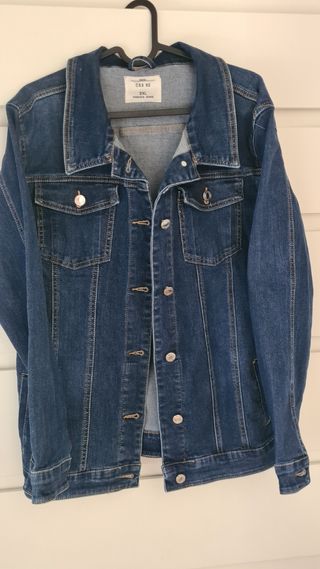 Chaqueta Vaquera Azul Talla XXL