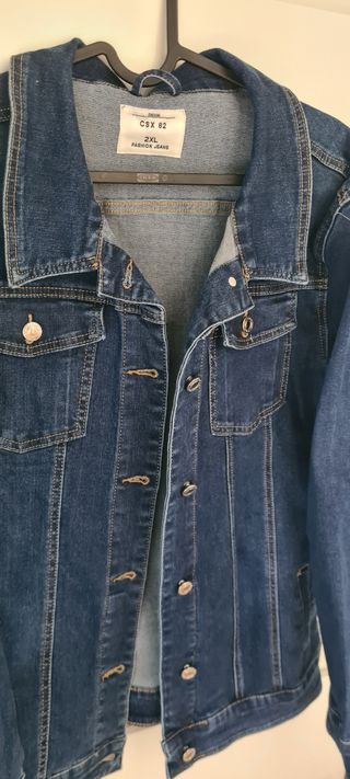 Chaqueta Vaquera Azul Talla XXL