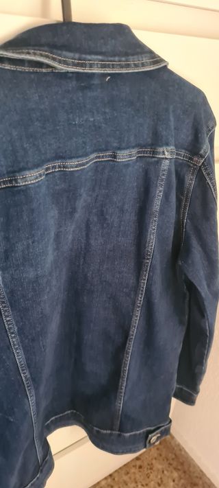 Chaqueta Vaquera Azul Talla XXL