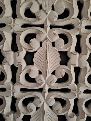 Mural Decorativo Madera Banak Blanco