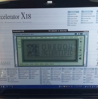 Computer educativo Oregon Scientific X18