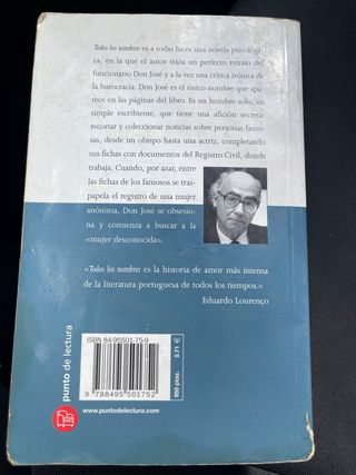Todos Los Nombres/all the Names (Spanish Edition)