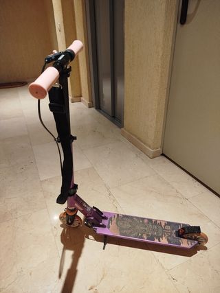 Patinete Oxelo Mid5 Decathlon Morado